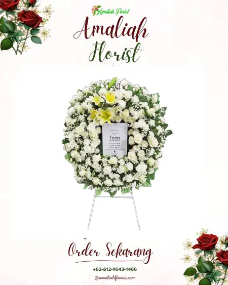 Krans Bunga Duka Pasongsongan